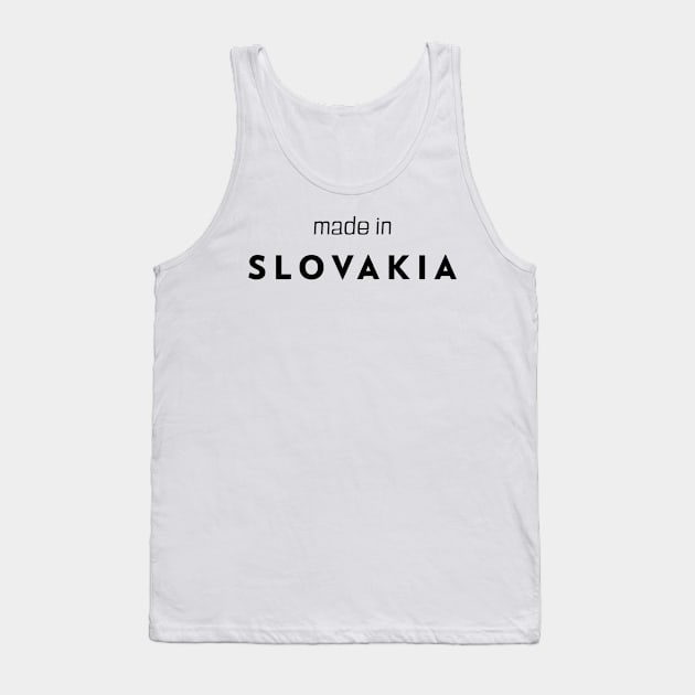 made in Slovakia Tank Top by B-shirts